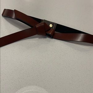 Treasure & Bond brown leather belt